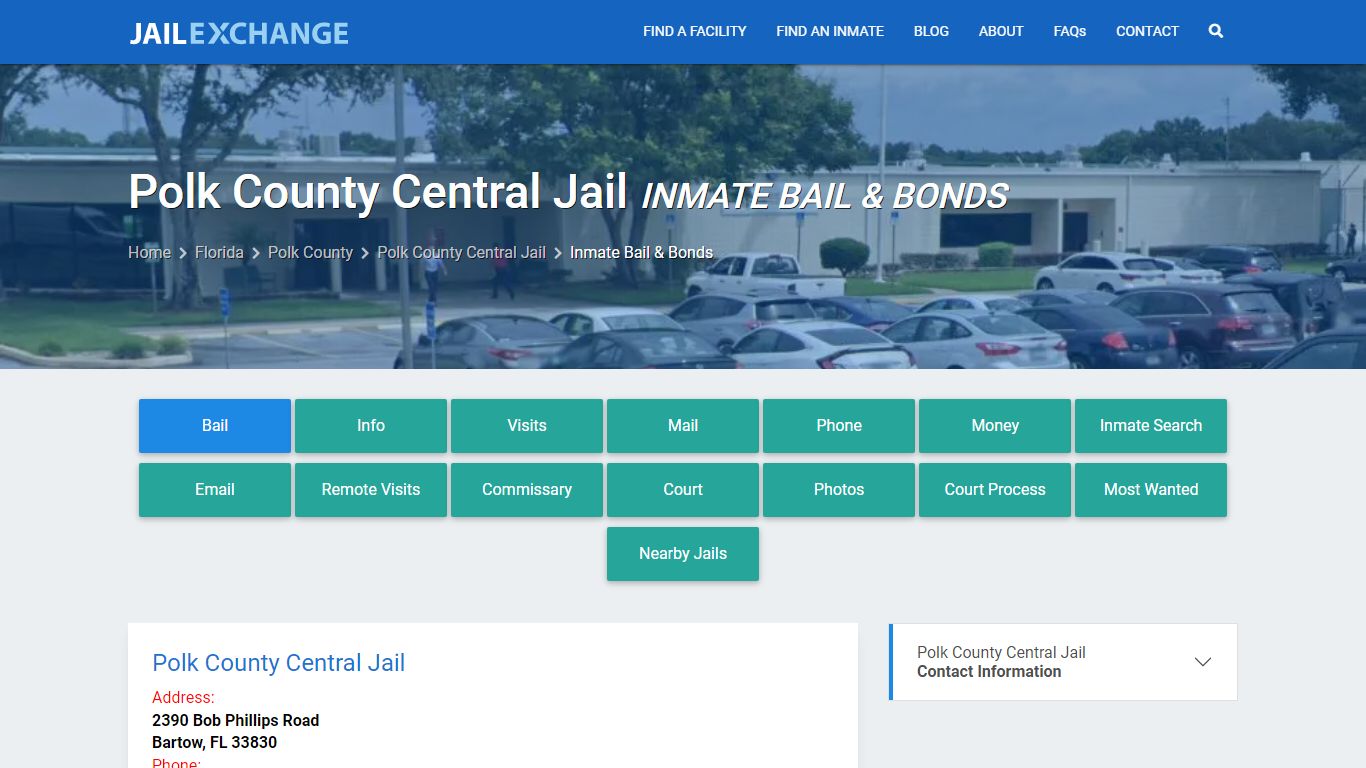 Bail & Bonds - Polk County Central Jail, FL - Jail Exchange